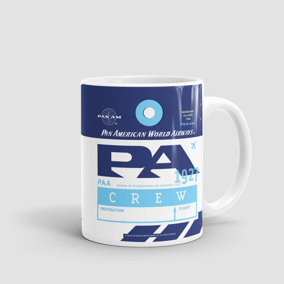 PA - Pan Am - Mug - Airportag