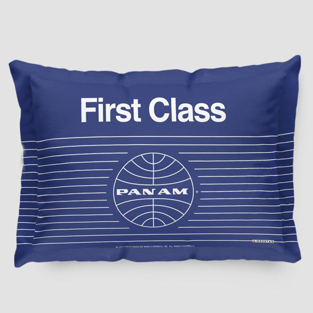 Pan Am First Class - Pillow Sham - Airportag