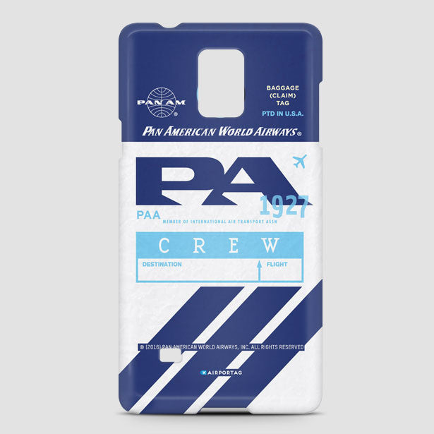 PA - Pan Am - Phone Case - Airportag