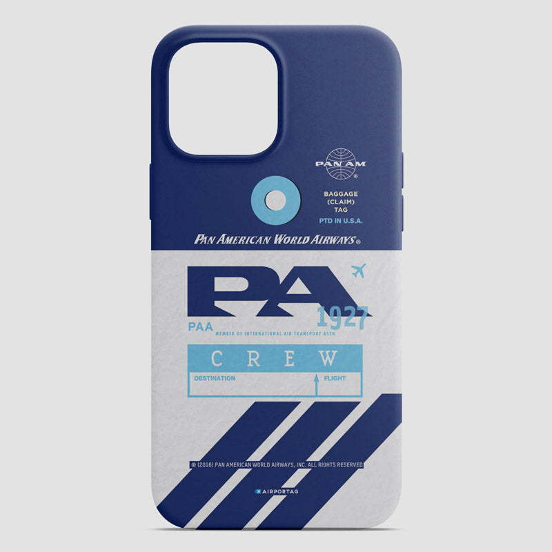 PA - Pan Am PA - Pan Am