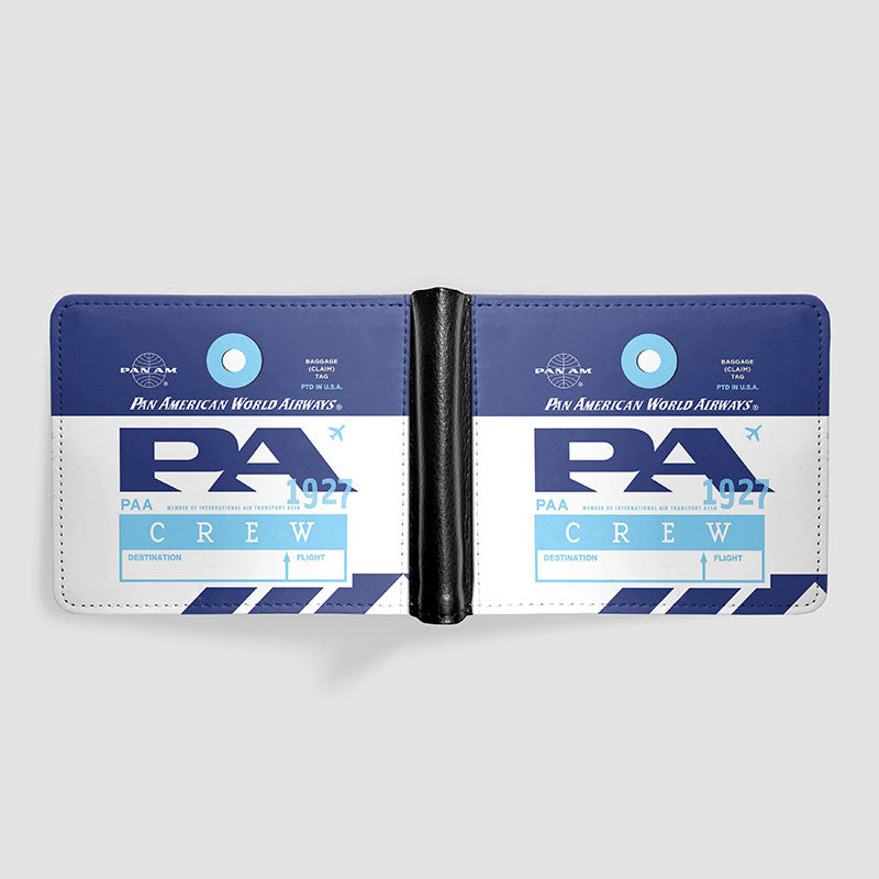 PA - Pan Am - Men's Wallet