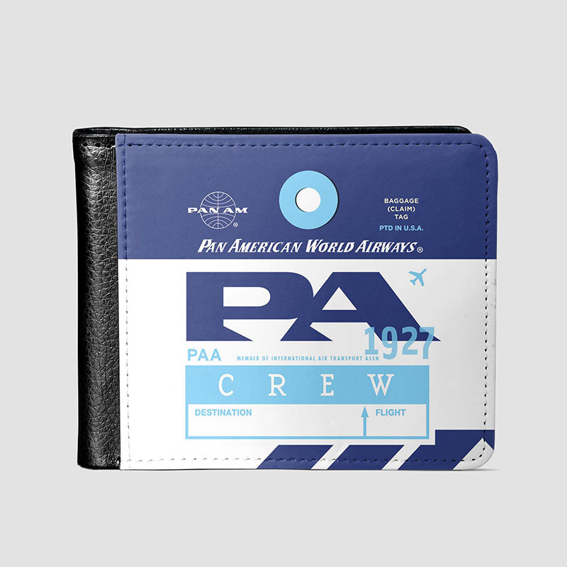 PA - Pan Am - Men's Wallet