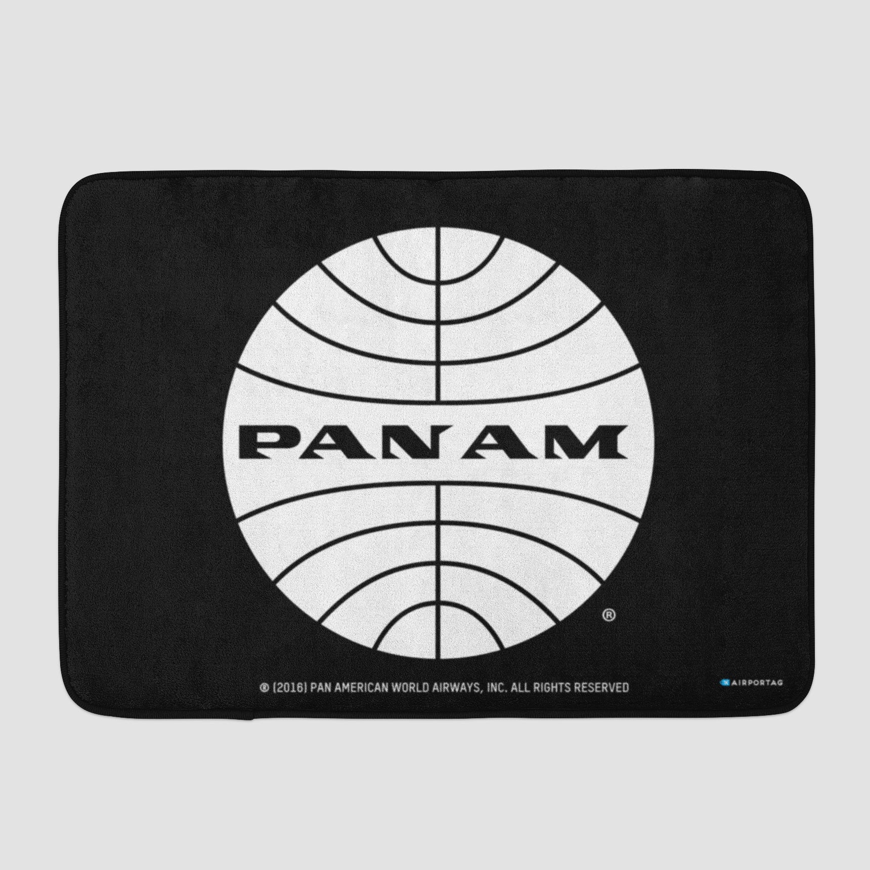 Pan Am Logo - Bath Mat - Airportag