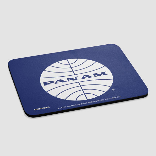 Pan Am Logo - Mousepad - Airportag