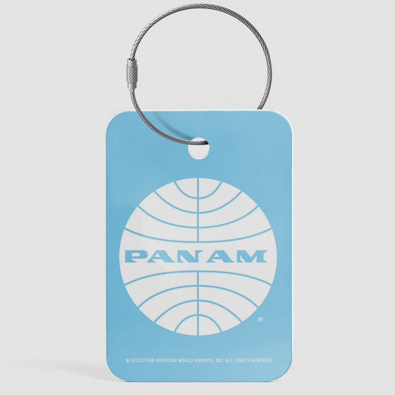 Pan Am Logo - Luggage Tag