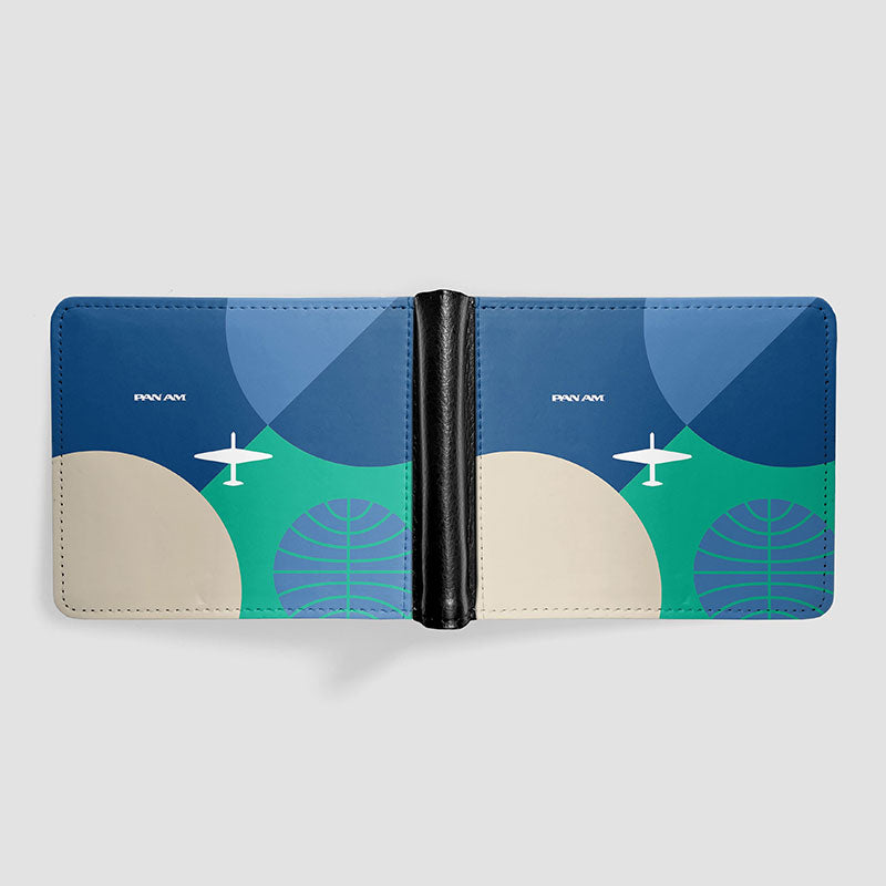 Pan Am - Bauhaus Blue - Men's Wallet