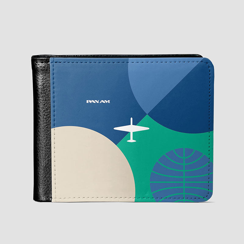 Pan Am - Bauhaus Blue - Men's Wallet