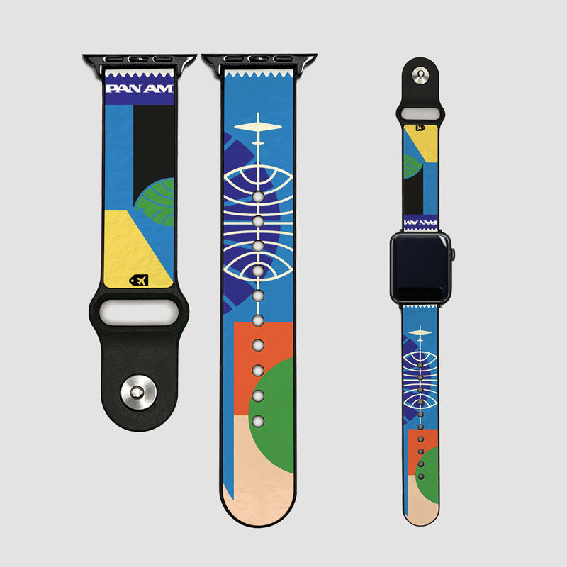 Pan Am - Couleur Bauhaus - Bracelet Apple Watch