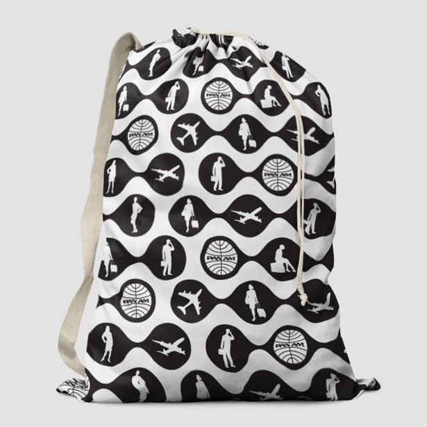 Pan Am Silhouette - Laundry Bag - Airportag