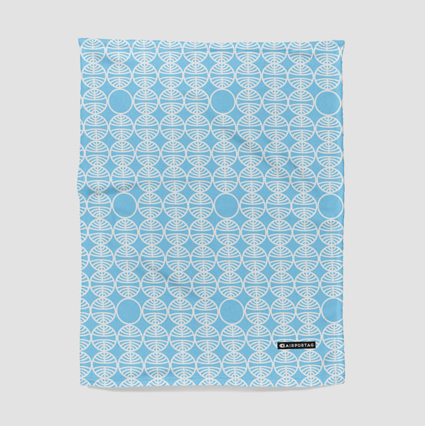 Pan Am Globe - Blanket - Airportag