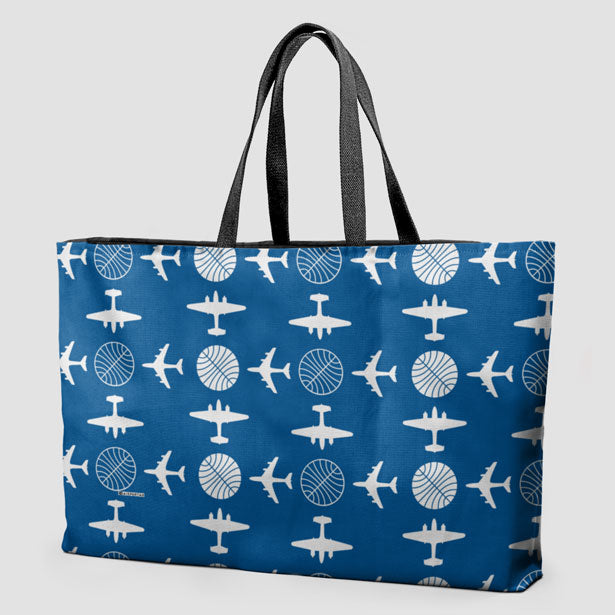 Pan Am Plane Pattern - Weekender Bag - Airportag