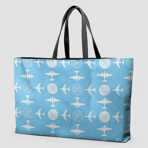 Pan Am Plane Pattern - Weekender Bag - Airportag