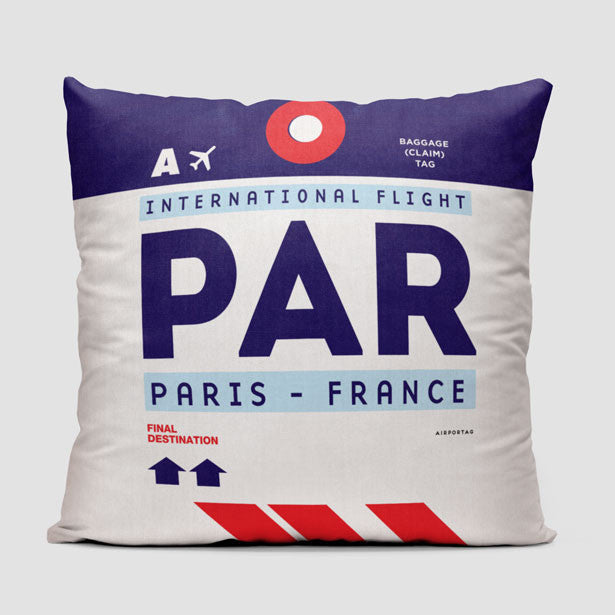 PAR - Throw Pillow - Airportag