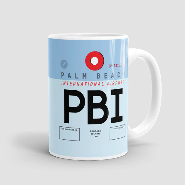 PBI - Mug - Airportag
