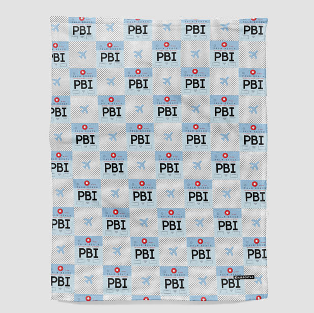 PBI - Blanket - Airportag