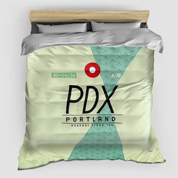 PDX - Duvet Cover - Airportag
