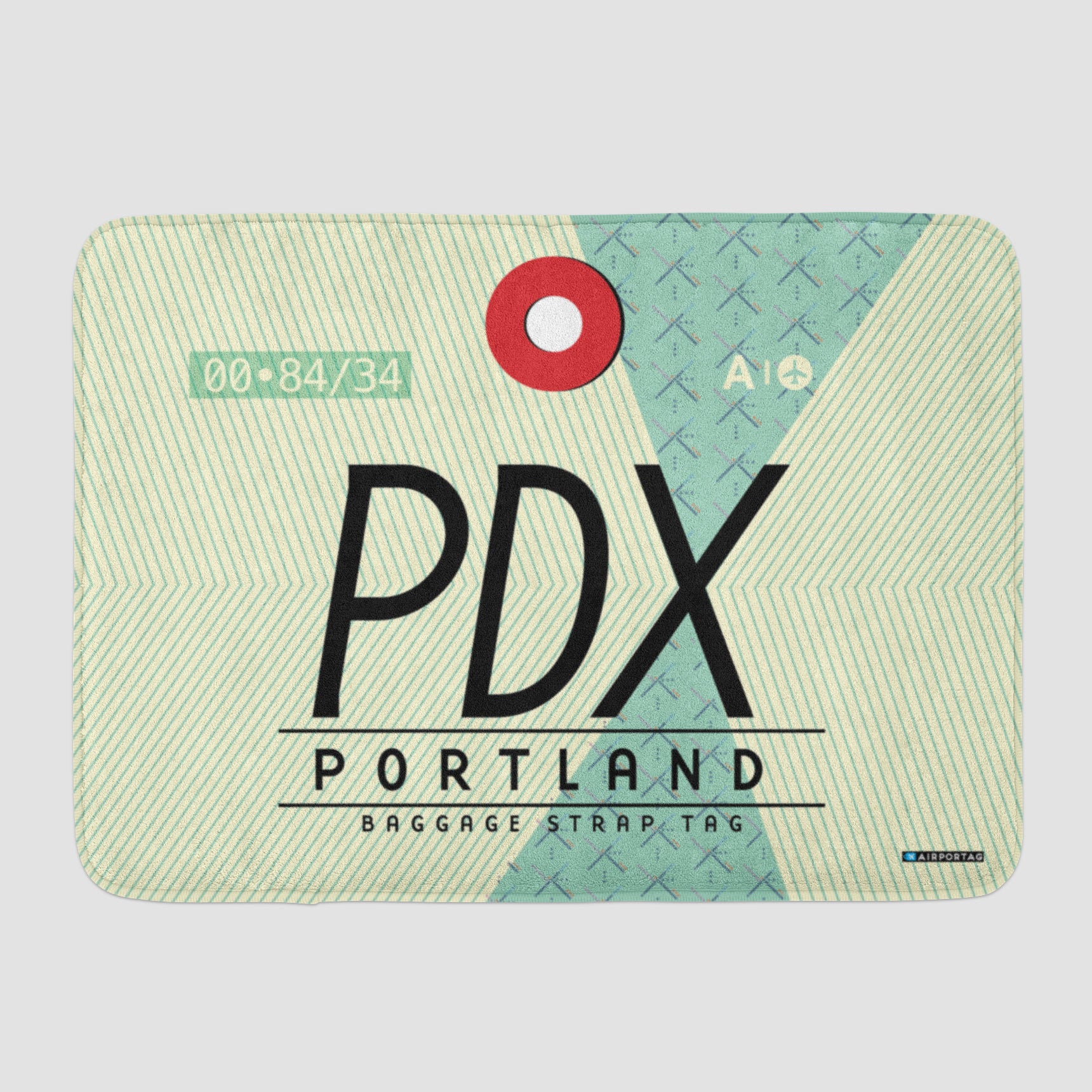 PDX - Bath Mat - Airportag