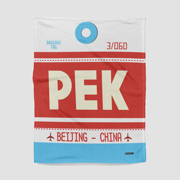 PEK - Blanket - Airportag