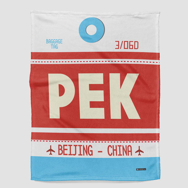 PEK - Blanket - Airportag