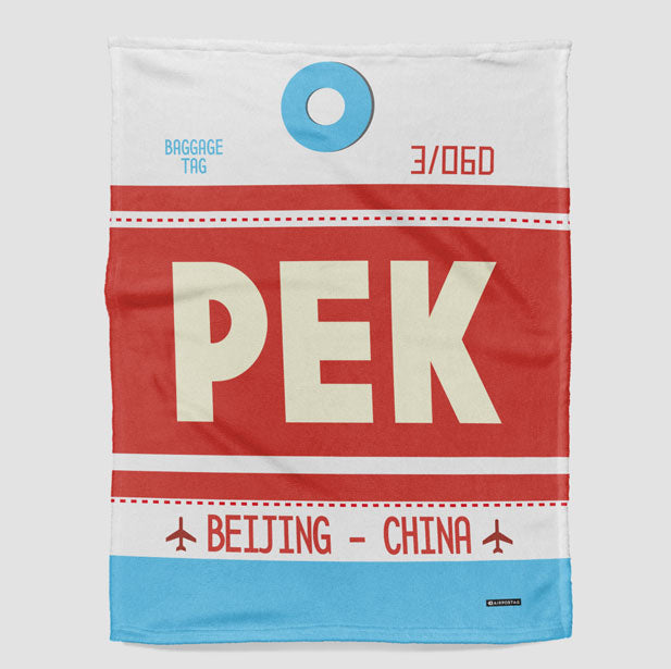 PEK - Blanket - Airportag