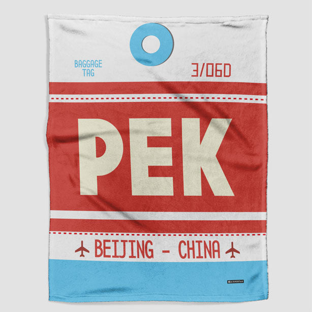 PEK - Blanket - Airportag