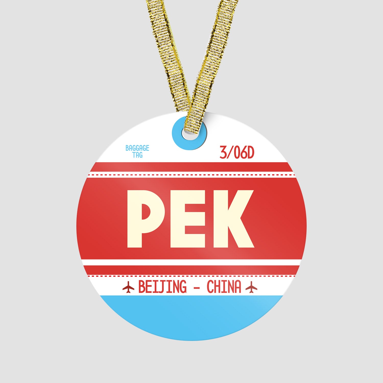 PEK - Ornament - Airportag