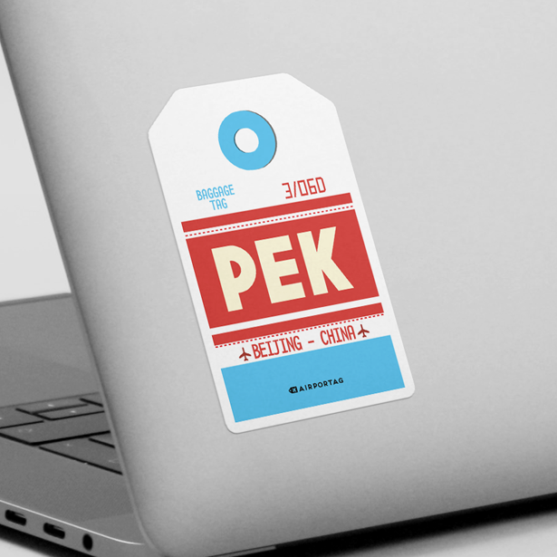 PEK - Sticker - Airportag
