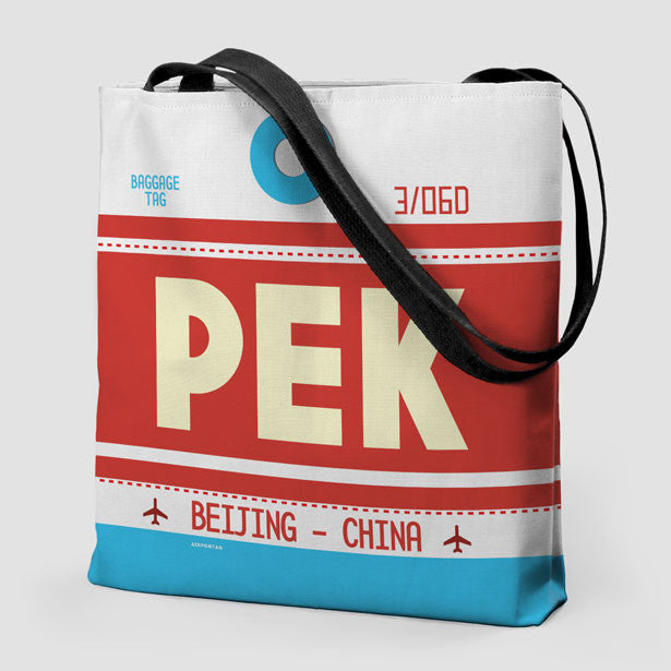 PEK - Tote Bag - Airportag