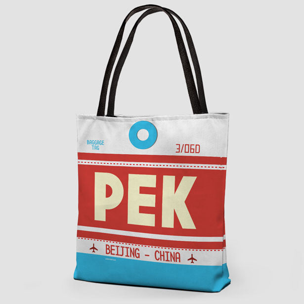 PEK - Tote Bag - Airportag