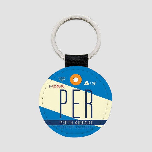 PER - Round Keychain