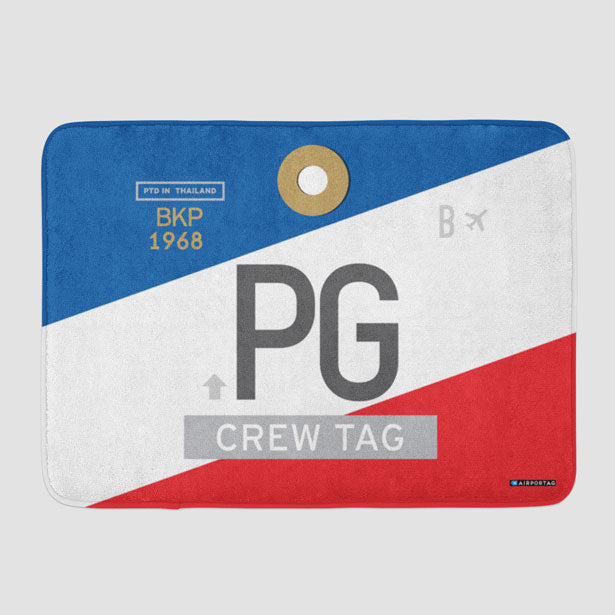 PG - Bath Mat - Airportag