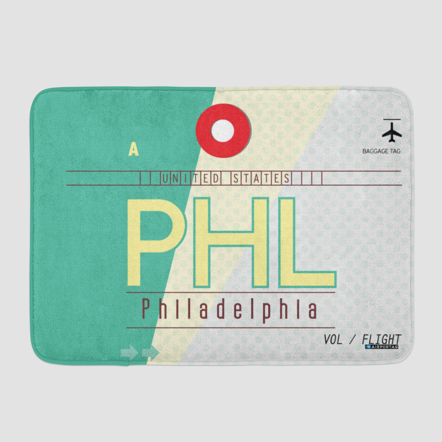 PHL - Bath Mat - Airportag