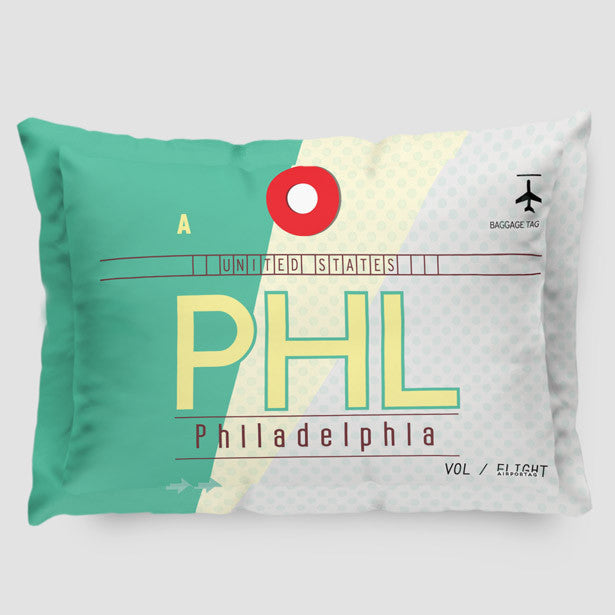 PHL - Pillow Sham - Airportag