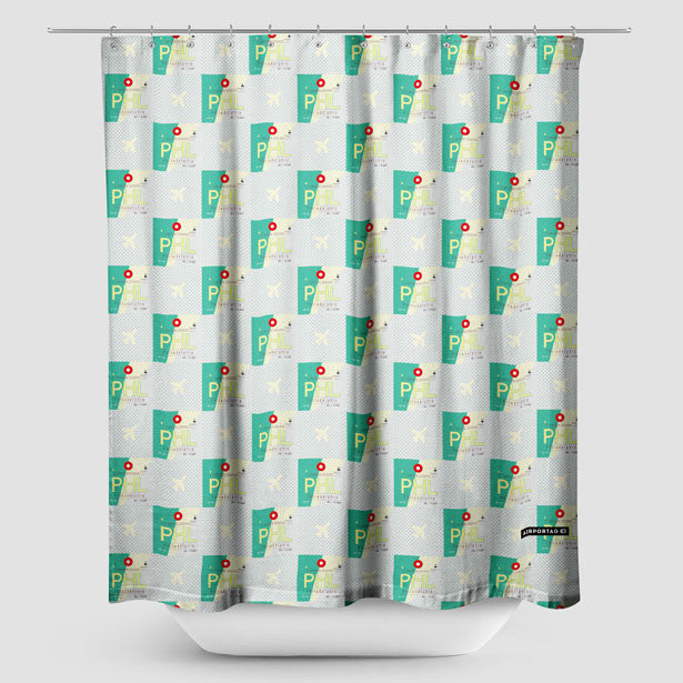 PHL - Shower Curtain - Airportag