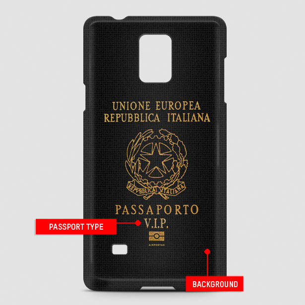 Italy - Passport Phone Case - Airportag