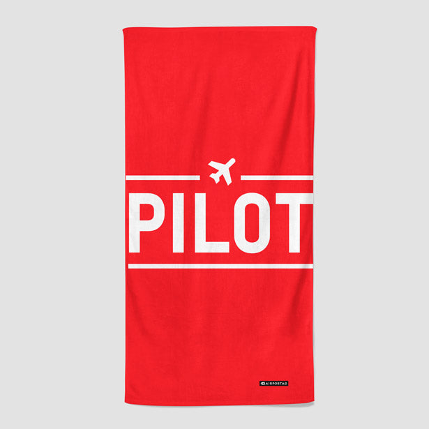 Pilot - Beach Towel - Airportag