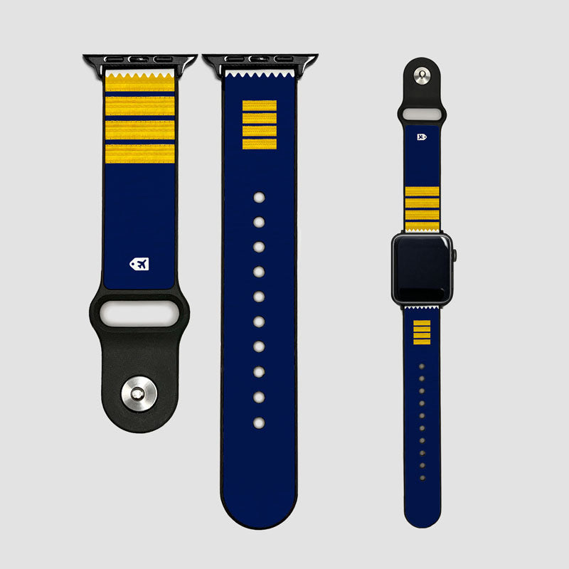 Navy Pilot Stripes - Apple Watch Band