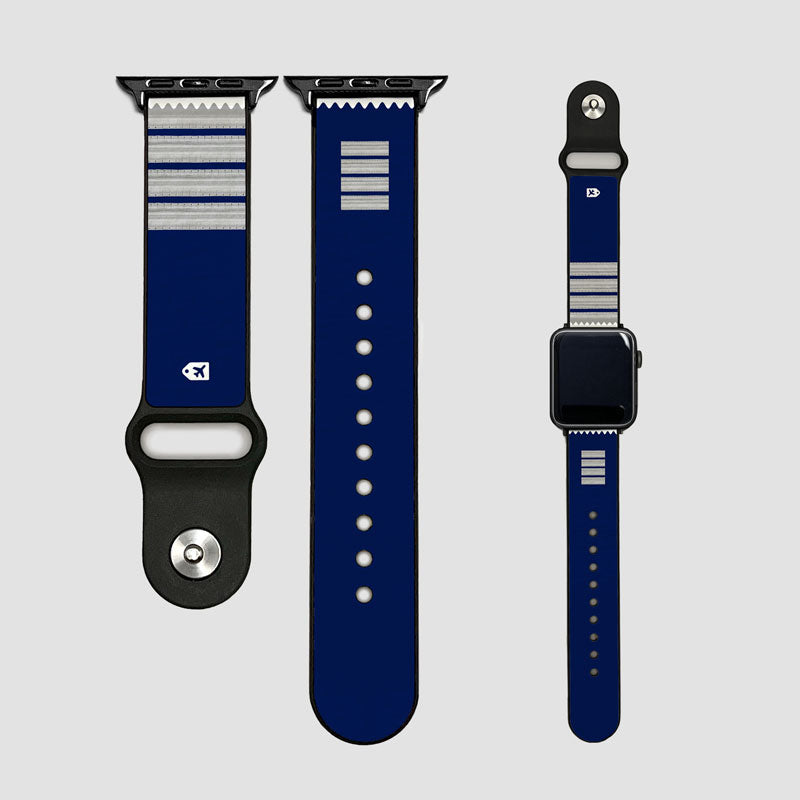 Navy Pilot Stripes - Apple Watch Band