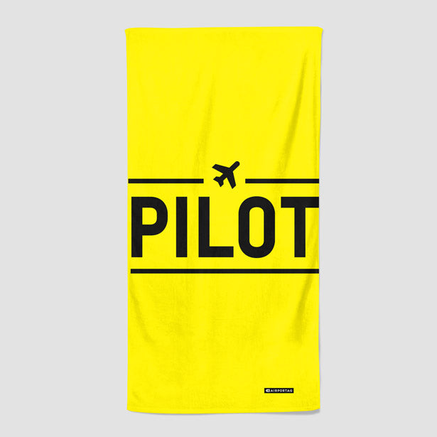 Pilot - Beach Towel - Airportag