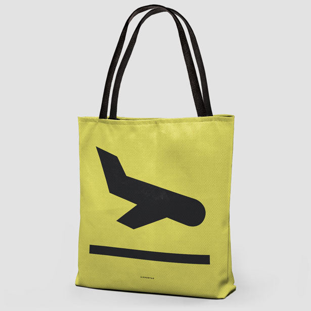 Plane Arrival - Tote Bag - Airportag