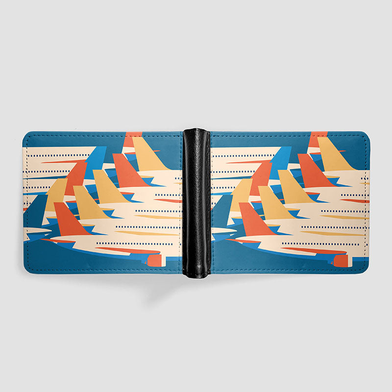 Plane Tail Color - Men's Wallet