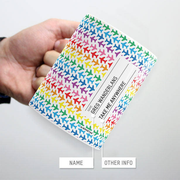 Planes Rainbow - Mug - Airportag