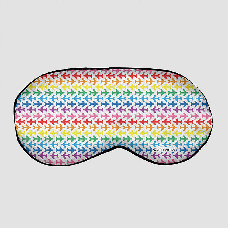 Planes Rainbow - Sleep Mask