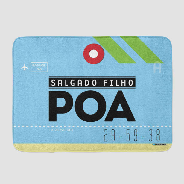 POA - Bath Mat - Airportag