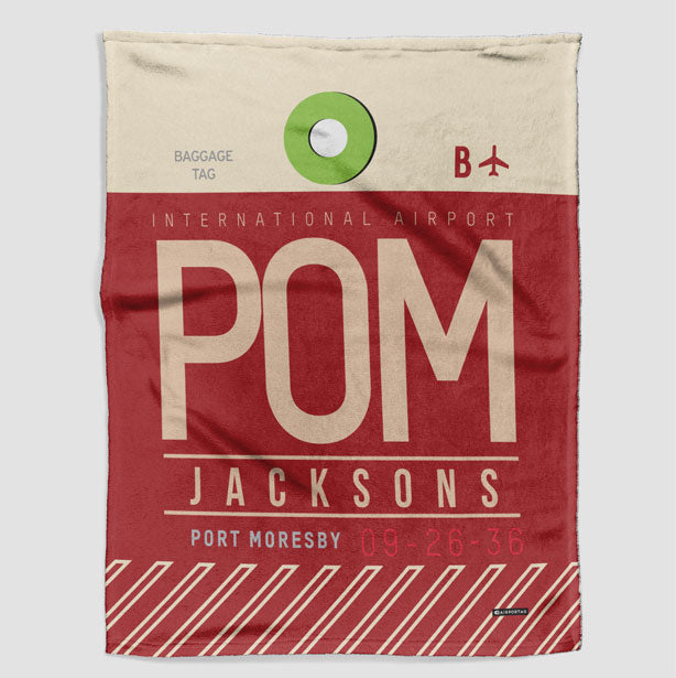POM - Blanket - Airportag