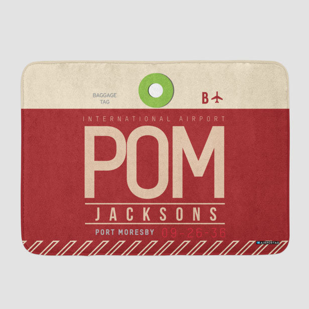POM - Bath Mat - Airportag