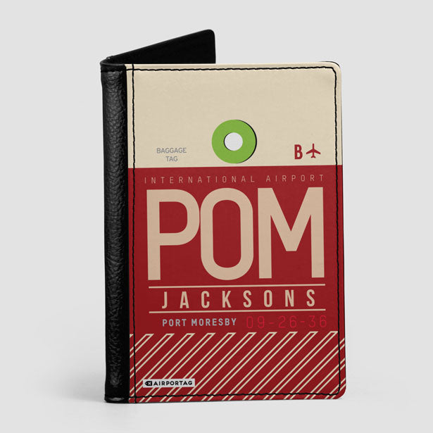 POM - Passport Cover - Airportag