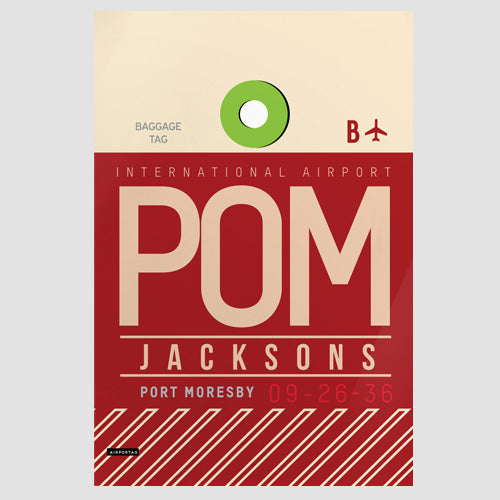 POM - Poster - Airportag
