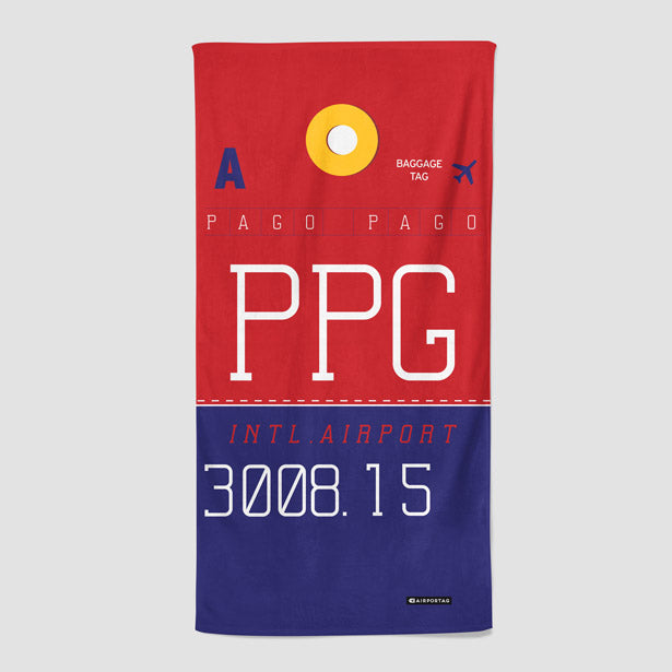 PPG - Beach Towel - Airportag