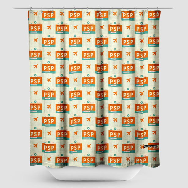 PSP - Shower Curtain - Airportag